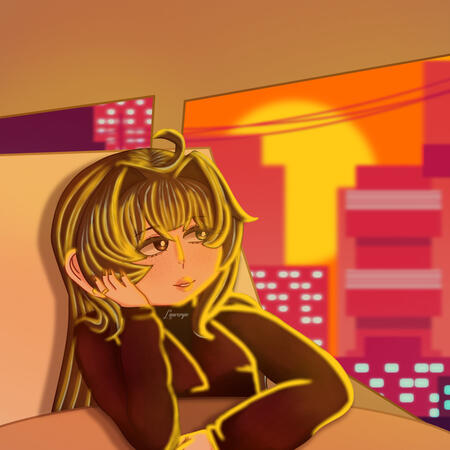 Art Trade with @/Koralflorals on instagram